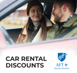 Car rental discount ad
